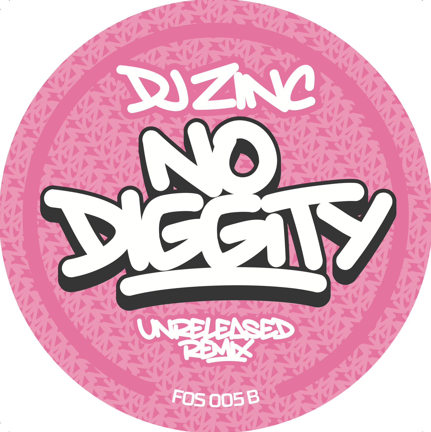 DJ Zinc Shook Ones Remix/No Diggity unreleased 1997 Remix// 12" VINYL (FOS005)